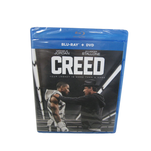creed blu ray + dvd combo brand new sealed sylvester stallone rocky boxing