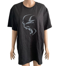 Load image into Gallery viewer, 2023 dodge challenger srt Tshirt Mens XL hellcat logo black silver Stretch