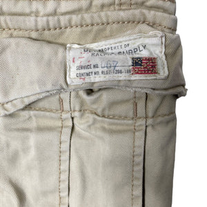 Denim & Supply Ralph Lauren Bermuda Cargo Shorts Mens 36 Khaki