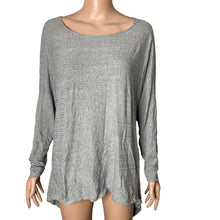 Load image into Gallery viewer, 1. STATE Shirt Womens S Heritage Bloom Knotted Back Gray