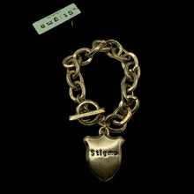 Load image into Gallery viewer, Stigma by Kim Min Sun Charm Bracelet Crown Chain Link