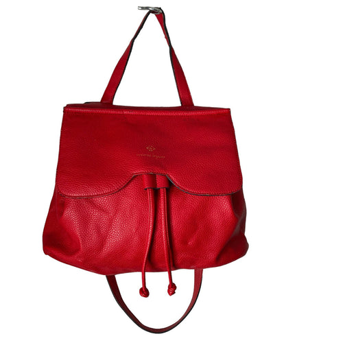 Nanette Lapore Arabelle Convertible Crossbody Backpack Red