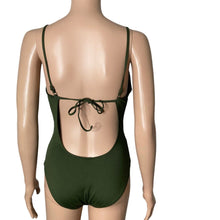 Load image into Gallery viewer, Anthropologie Becca Siren One Piece Swimsuit Womens Size Medium Green
