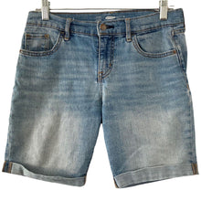 Load image into Gallery viewer, Old Navy Shorts Womens Size 4 Bermuda Denim Light Wash Cuffed