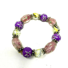 Load image into Gallery viewer, Unbranded Womens Multicolored Fancy Beaded Stretch Bracelet