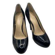 Load image into Gallery viewer, Brian Atwood Pumps Womens 7.5 Black Patent Leather Platform Stiletto Heels