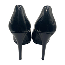 Load image into Gallery viewer, Brian Atwood Pumps Womens 7.5 Black Patent Leather Platform Stiletto Heels