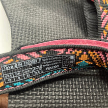 Load image into Gallery viewer, Teva Universal Sandals Womens 10 Black Multicolor Geometric Strappy 1003987