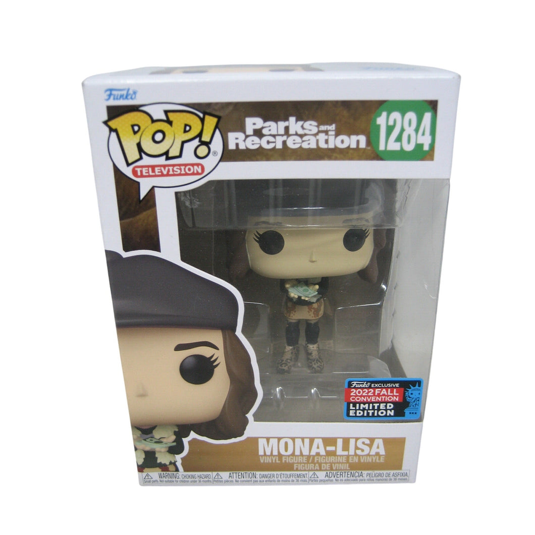 FUNKO POP MONA-LISA #1284 FIGURE 202l2 FALL EXCLUSIVE PARKS AND RECREATION