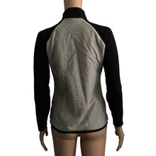Load image into Gallery viewer, Lauren Ralph Lauren Sweat Jacket Womens Size Small Gray Black Full Zip
