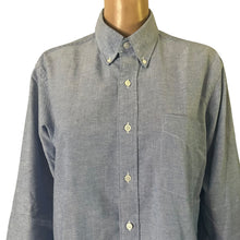 Load image into Gallery viewer, VTG Chaps Ralph Lauren Men’s Button Down Shirt Blue Oxford Long Sleeve Size 15.5 32/33 Classic Fit