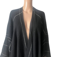 Load image into Gallery viewer, Eileen Fisher Wrap One Size Wool Twill Plaid