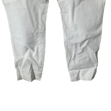 Load image into Gallery viewer, 1901 Pants Womens Size 14 White Pull On Slim Straight Leg Side Slit Stretch