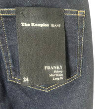 Load image into Gallery viewer, The Kooples Franky Skinny Jeans Womens 24 Dark Wash Stretch Cotton Denim