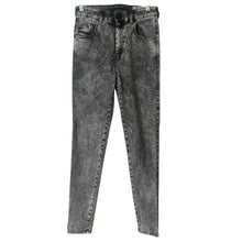 Load image into Gallery viewer, Diesel Slandy-High Jeans Womens 27x32 Black Acid Wash Super Skinny Hi Waist