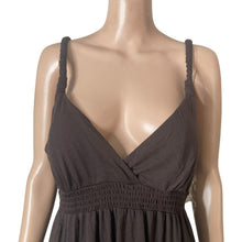 Load image into Gallery viewer, No Boundaries Maxi Dress Womens XL Braided Strap Smocked Empire Waist