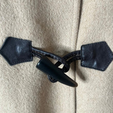 Load image into Gallery viewer, Talbots Camel Toggle Jacket Coat Tan Beige Women’s 10 Made in Italy
