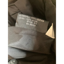 Load image into Gallery viewer, Vintage Wilsons Leather Pencil Skirt Womens 10 Black Genuine Leather High Waist