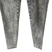 Load image into Gallery viewer, Diesel Slandy-High Jeans Womens 27x32 Black Acid Wash Super Skinny Hi Waist