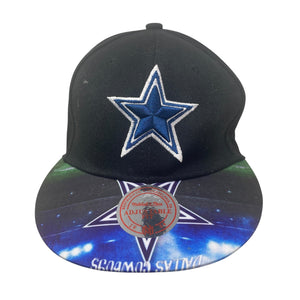 Dallas Cowboys Black Mitchell And Ness Hat/ Cap Snapback One Size