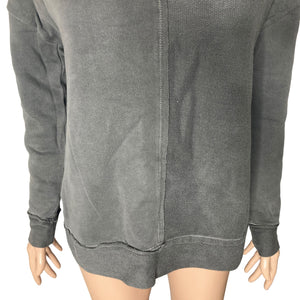 Susina Sweatshirt Womens Small Gray Pullover