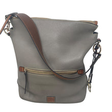 Load image into Gallery viewer, Dooney &amp; Bourke Pebble Grain Large Sac Taupe