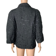 Load image into Gallery viewer, JM Collection Blazer Womens 12 One Button Black Jacquard