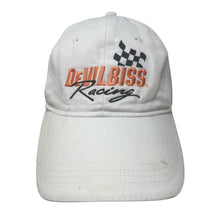Load image into Gallery viewer, DeVilbiss Racing Hat Cap America Men's Adjustable White Canvas