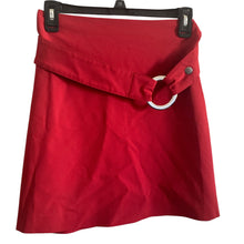 Load image into Gallery viewer, Cache Skirt Womens Size 6 Red Above Knee