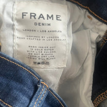 Load image into Gallery viewer, FRAME Denim Bootcut Jeans Forever Karlie Womens 27 Dark Wash Stretch