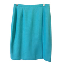Load image into Gallery viewer, Vintage Susan Bristol Skirt Womens 12 Turquoise Teal Pencil Knee Length Canada