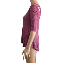 Load image into Gallery viewer, Baea Top Womens Large Light Purple Stretch NEW