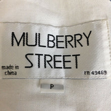 Load image into Gallery viewer, Vintage Mulberry Street Coat Womens Medium White Button Front