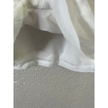 Load image into Gallery viewer, EIFINI Skirt Womens M Ivory Linen Viscose Blend Gold Button