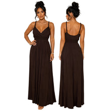 Load image into Gallery viewer, No Boundaries Maxi Dress Womens XL Braided Strap Smocked Empire Waist