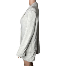 Load image into Gallery viewer, Rachel Zoe Coat Womens Medium Wool Blend White thin Black Striped