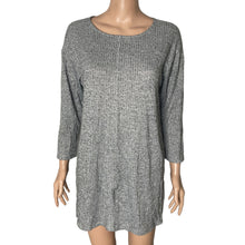 Load image into Gallery viewer, Bobeau Sweater Womens Tunic Sweater Womens Size Medium Gray Heathered Pullover