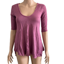 Load image into Gallery viewer, Baea Top Womens Large Light Purple Stretch NEW