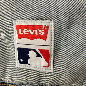 levis trucker denim jacket mens XL MLB San Francisco Giants Baseball