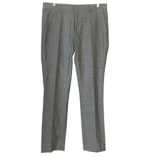 Load image into Gallery viewer, Topman Mens 32R Gray Wool Blend Slim Dress Pants Flat Front Suit Trousers