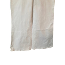 Load image into Gallery viewer, Frame Le Palazzo Jeans Womens 27 White High Rise Wide Leg Braided Trim New