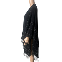 Load image into Gallery viewer, Eileen Fisher Wrap One Size Wool Twill Plaid