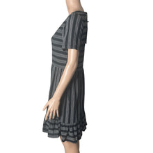 Load image into Gallery viewer, Vero Moda Dress Womens XS Nimue Striped V-neck Flounce Hem New