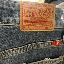 Load image into Gallery viewer, Lucky Brand High Rise Tomboy Jeans Womens 10/30 Distressed Ripped