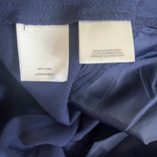 Load image into Gallery viewer, Kasper Womens Dress Pants 8P Navy Blue Pleated Front Trousers Career Work Office