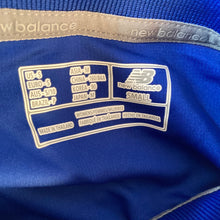 Load image into Gallery viewer, New Balance Women’s Small Blue Performance Tech Polo Shirt Athletic Golf Top New