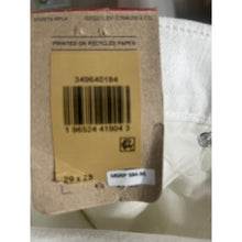 Load image into Gallery viewer, Levi's Wedgie Straight Leg Jeans Womens 29x28 White Button Fly