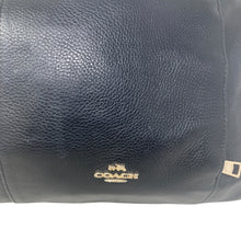 Load image into Gallery viewer, Coach Isabella Bag F35809 Black Pebbled Leather 13x9