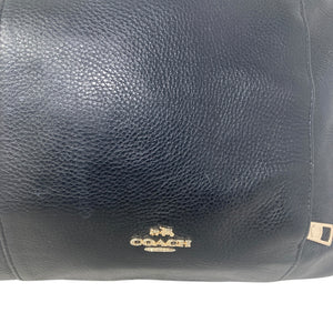 Coach Isabella Bag F35809 Black Pebbled Leather 13x9