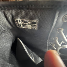 Load image into Gallery viewer, Dr. Martens Metallic Silver Boots Women’s 6 Red Heart Toe Detail Lace-Up Combat Docs